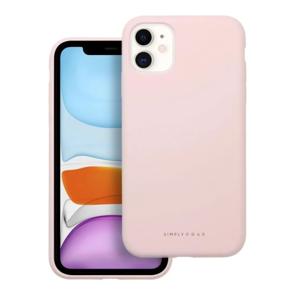 Roar iPhone 11 mobilcover Roar Cloud Skin - Pink