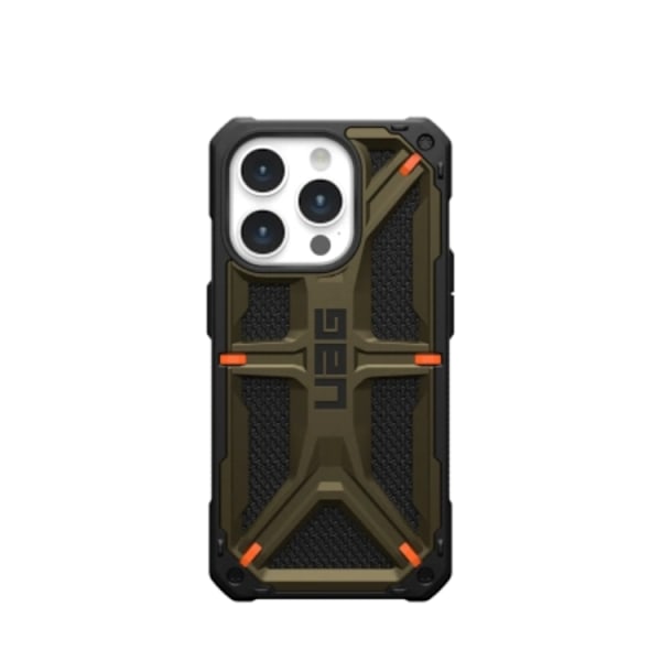 UAG iPhone 15 Pro Mobilskal Monarch - Kevlar Grön