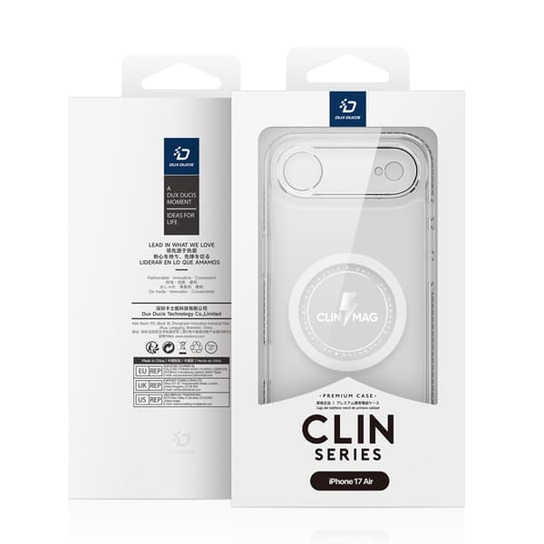 Dux Ducis Mobilskal till iPhone Air MagSafe Clin - Clear Transparent