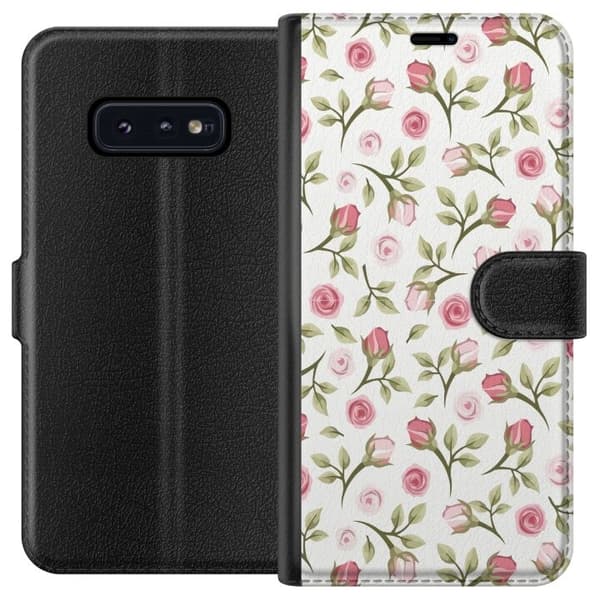 Plånboksfodral till Samsung Galaxy S10e med Blommigt