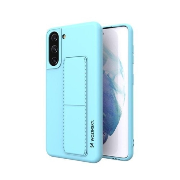 Wozinsky Kickstand Silicone Skal Samsung Galaxy A32 5G - Ljus Blå Blå