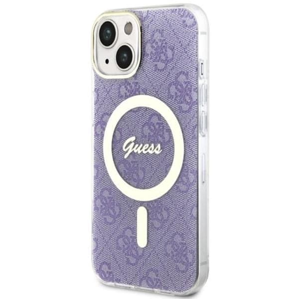 Guess iPhone 14 Mobilskal MagSafe 4G - Lila Lila