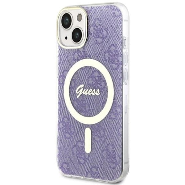 Guess iPhone 14 Mobilskal MagSafe - Lila