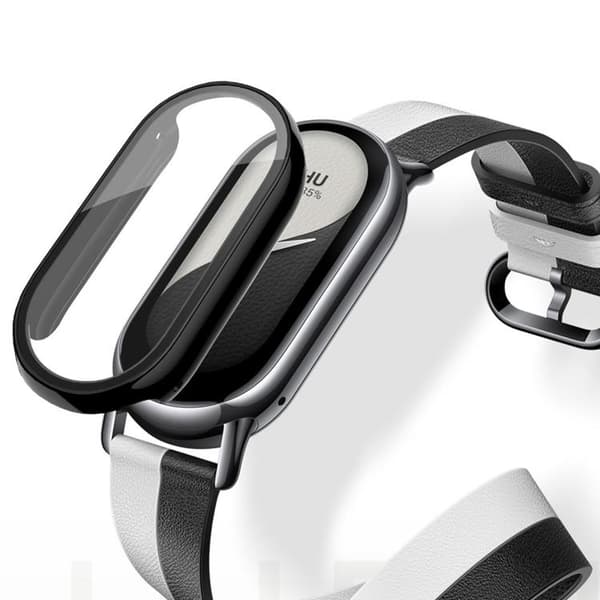 Tech-Protect Xiaomi Smart Band 9/9 NFC Etui Defense 360 - Sort Svart