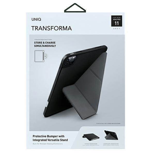 Uniq Transforma Fodral iPad Pro 11 2021 - Ebony Svart Svart