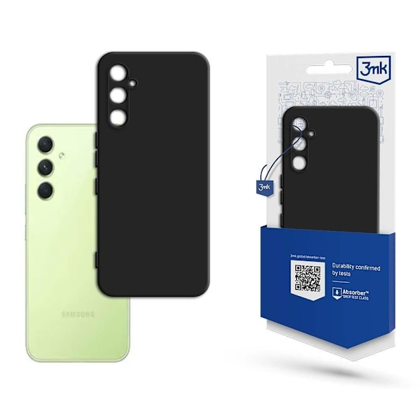 3MK Galaxy A34 5G Mobilskal Matt - Svart Svart