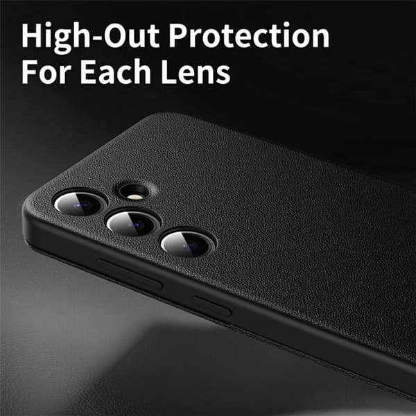 Galaxy A56 5G Plånboksfodral View Window Konstläder - Svart Svart