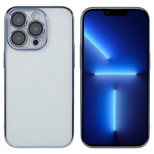 X-LEVEL Mobilskal till iPhone 13 Pro Max TPU+PC Blå med Kameraskydd