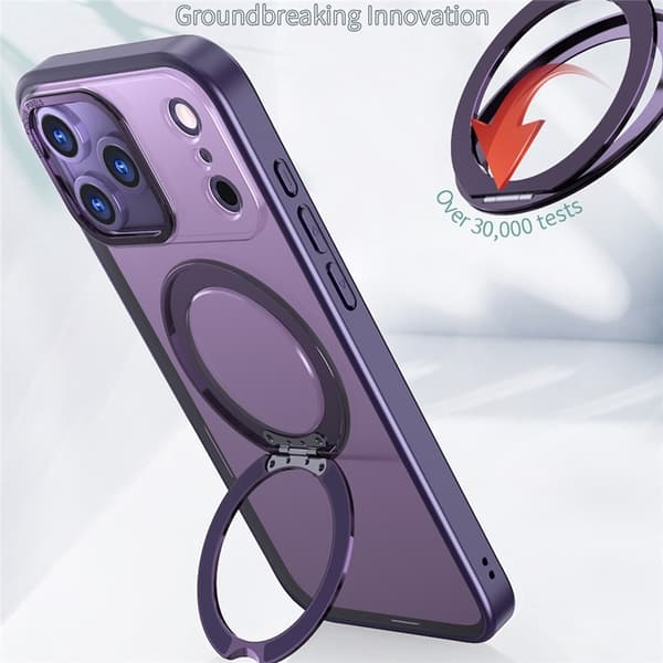 Mobilskal till iPhone 17 Pro Max MagSafe Kickstand - Lila Lila