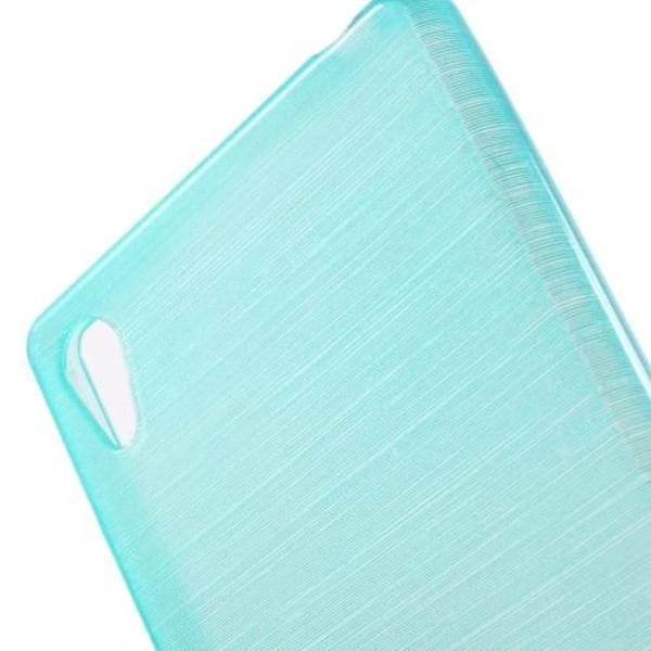 Børstet Flexicase-cover til Sony Xperia Z3 + (blå) Blue