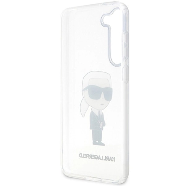 Karl Lagerfeld Galaxy S23 -puhelimen kuori Choupette Fun - läpinäkyvä