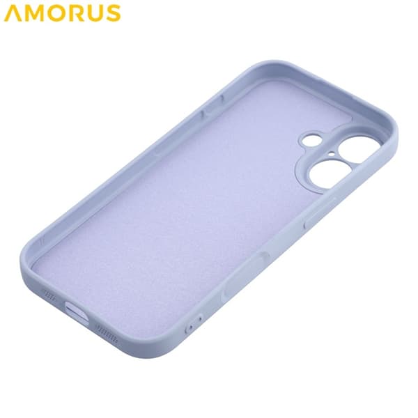AMORUS Mobilskal till iPhone 17 Precise Cutouts TPU Fiber - Lila Lila