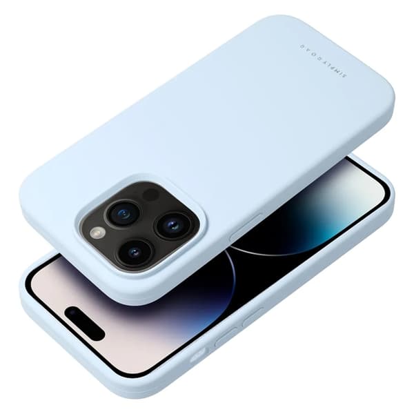 Mobilskal till iPhone 15 Roar Cloud Skin - Ljusblå Blå