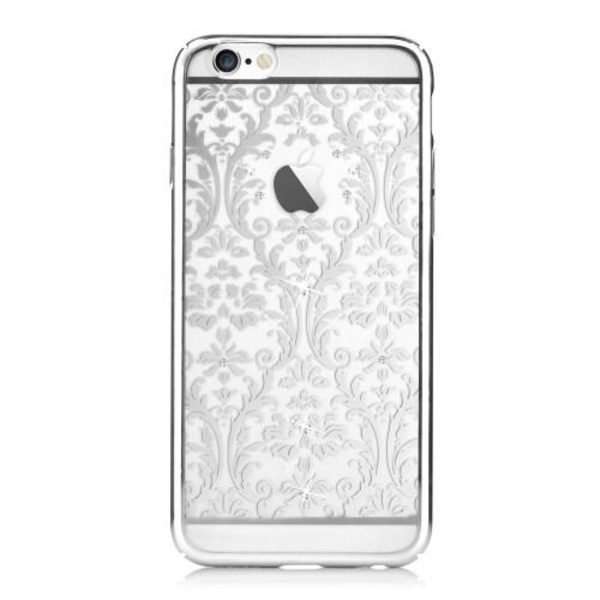 Devia skal med Swarovski-stenar till iPhone 6 / 6S  - Pattern Silver Silver