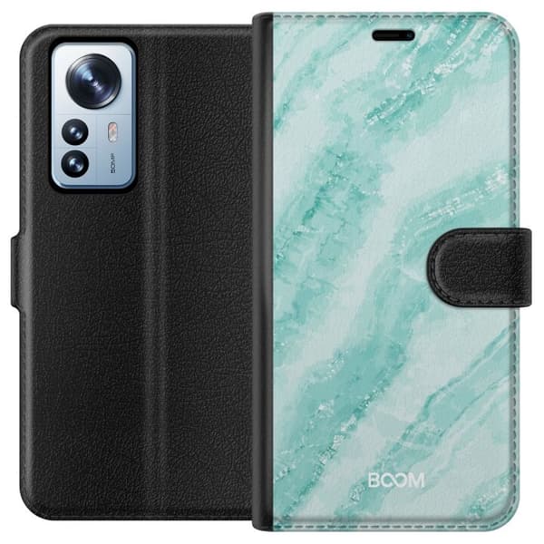Pung Taske til Xiaomi 12 Pro med Mint Marble