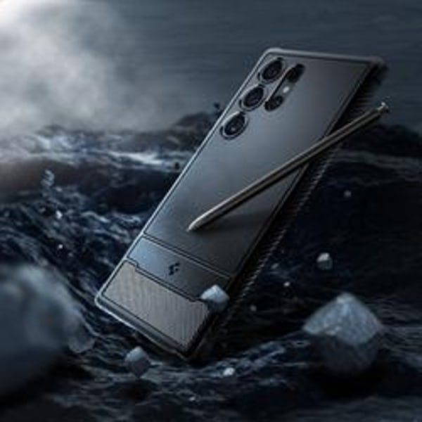 Spigen Galaxy S24 Ultra Mobilskal Rugged Armor - Matte Svart