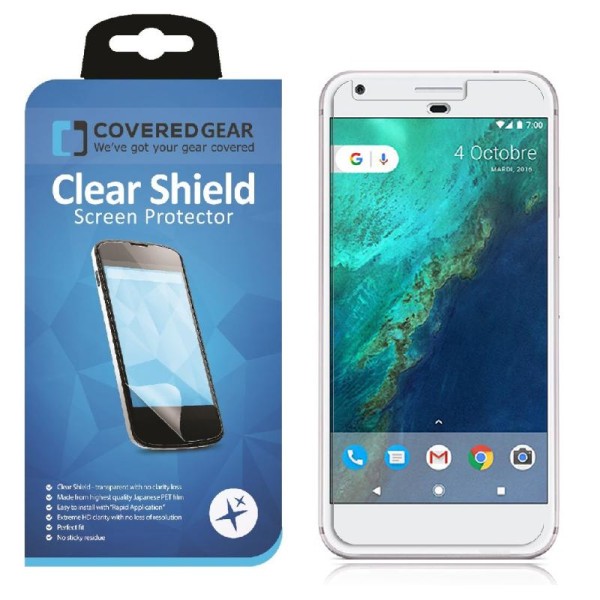 CoveredGear Clear Shield skærmbeskytter til Google Pixel