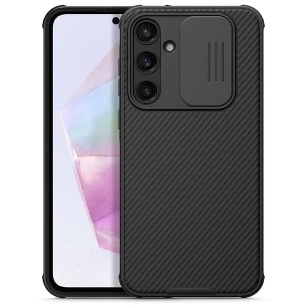 Nillkin Galaxy A35 5G Mobile Cover Camshield Pro - Sort