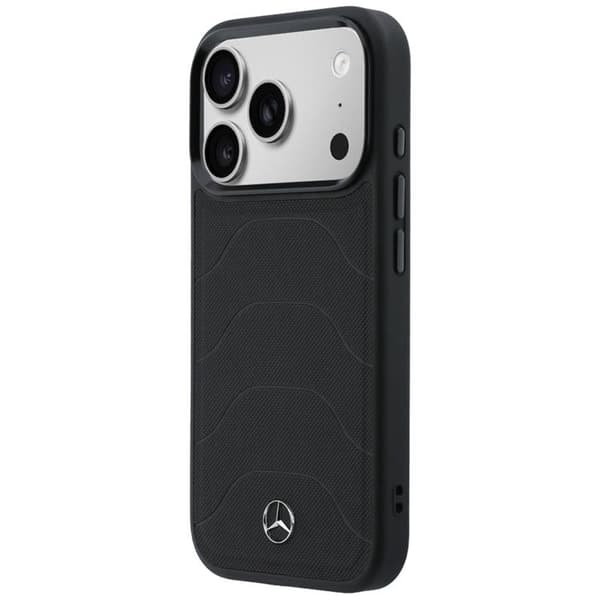 Mercedes Mobilskal För iPhone 17 Pro MagSafe Mesh with Bow Line - Svart