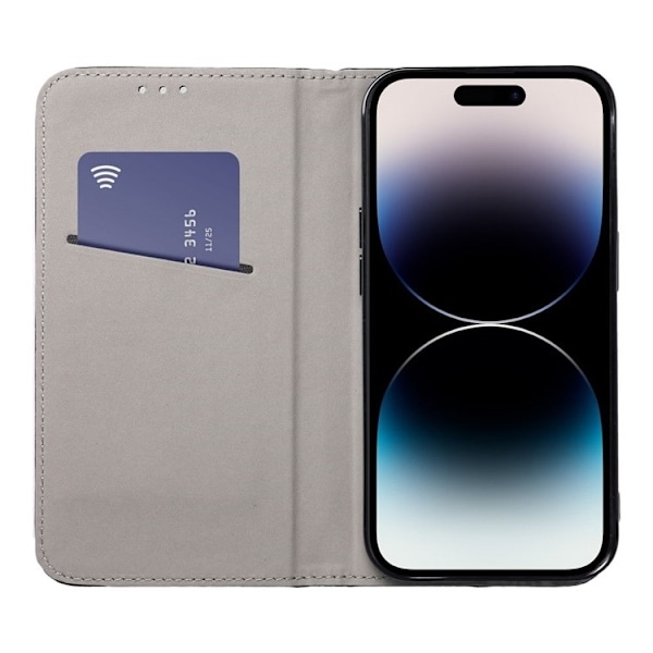 Galaxy S23 FE Plånboksfodral Smart Magneto - Svart Svart