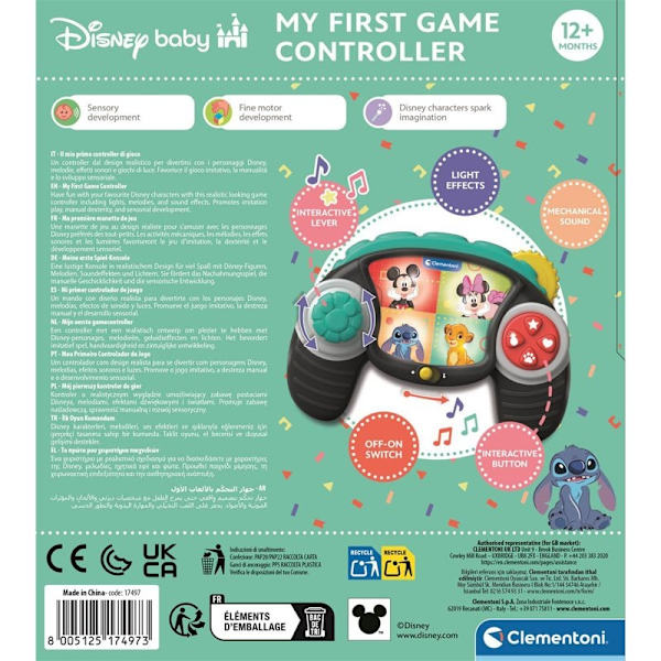 CLEMENTONI Disney Baby Game Controller
