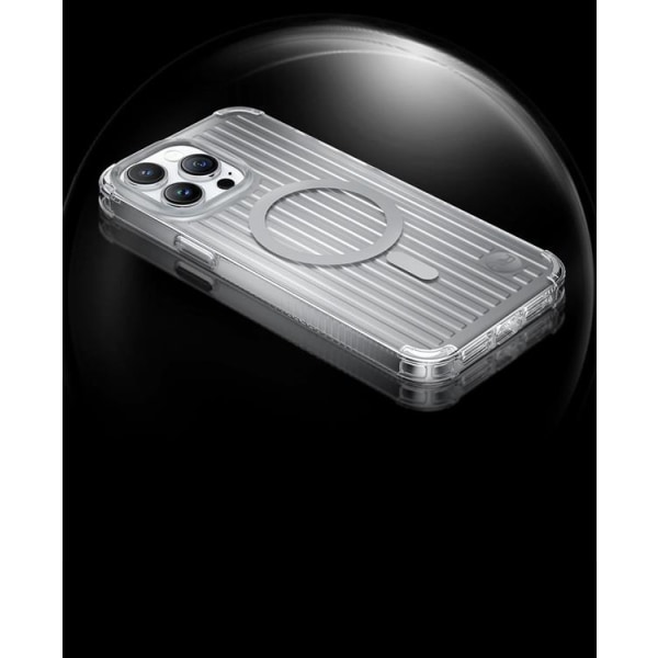 Kingxbar iPhone 14 -kotelo Magsafe PQY Go Out - Laser