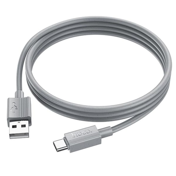 HOCO USB-A Till USB-C 1m Kabel 3A X107 -Grå