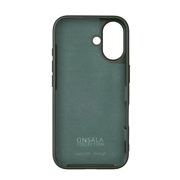 Onsala Mobilskal till iPhone 16 Silikon - Olivgrön Grön