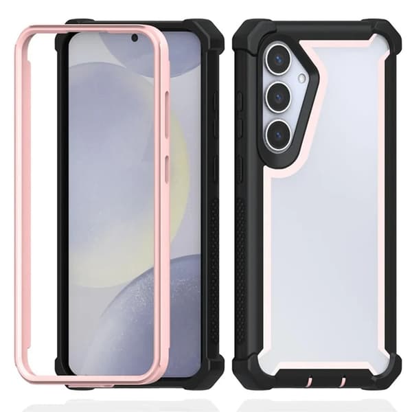 Mobilskal till Galaxy S24 Plus TPU + PC Shockproof Roséguld