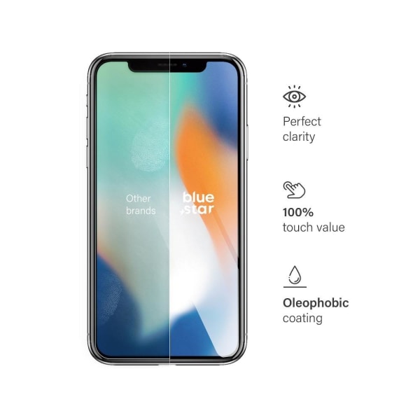 Blue Star Härdat Glas Skärmskydd till Apple iPhone X/Xs/11 Pro