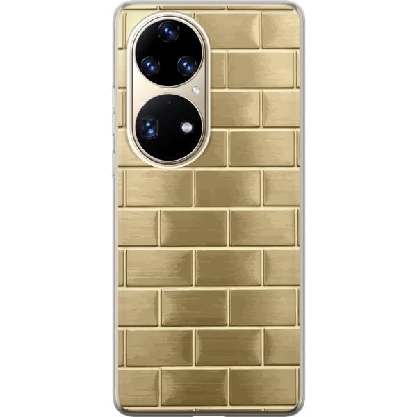 Mobilskal till Huawei P50 Pro med Gyllene Murstenar