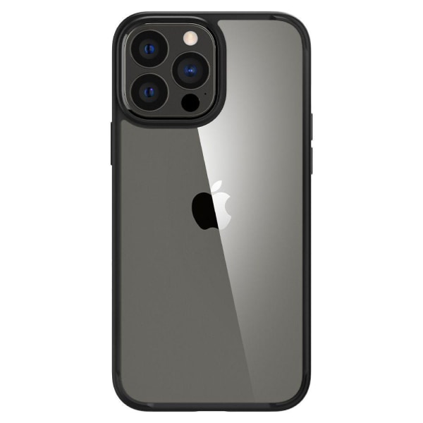 Spigen Ultra Hybrid -kuori iPhone 13 Pro Max - Mattamusta Black