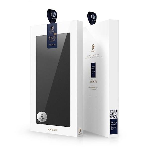 Dux Ducis Galaxy S23 Ultra Plånboksfodral Skin Series - Svart Svart