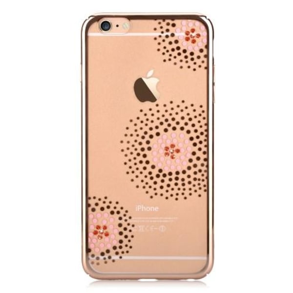 Vouni Kristall Sun flower Skal till Apple iPhone 6(S) Plus / 6S Plus - Gold