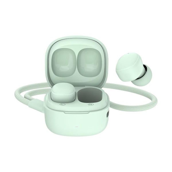Blue Star Trådlösa In-Ear Hörlurar TWS Mini A19 - Grön Grön