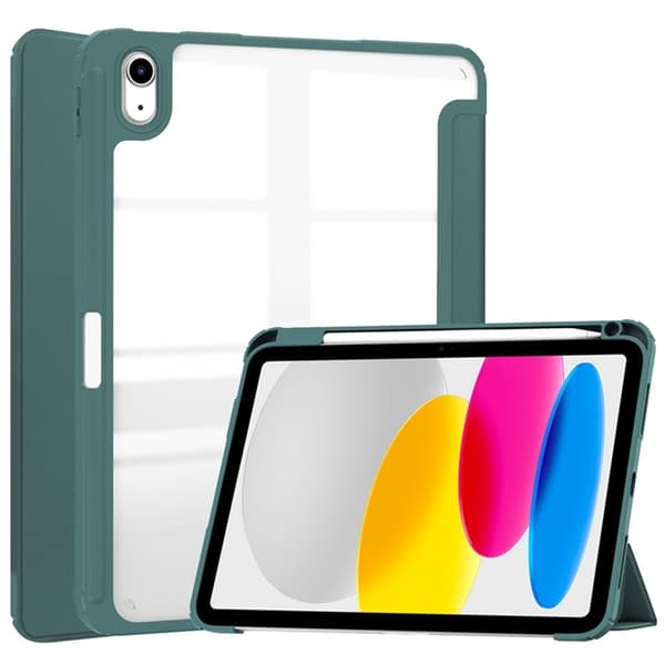 iPad 10.9 (2022) Fodral Shockproof - Grön