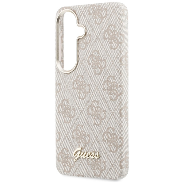 Guess Mobilskal För Galaxy S26 MagSafe 4G Script - Rosa Rosa
