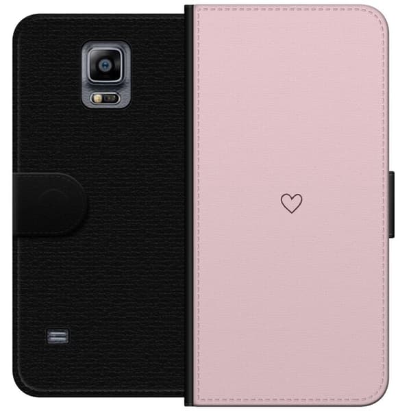 Plånboksfodral till Samsung Galaxy Note 4 med Litet Hjärta