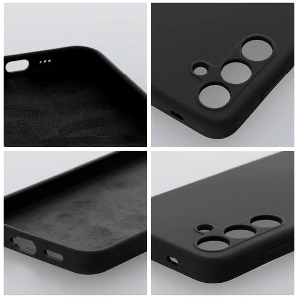 Mobilskal till Galaxy A16 5G/4G Silicone 2mm - Svart Black