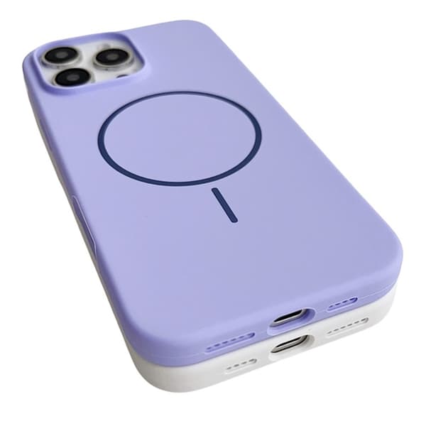 Mobilskal till iPhone 16 Pro Max MagSafe Silikon - Svart Svart