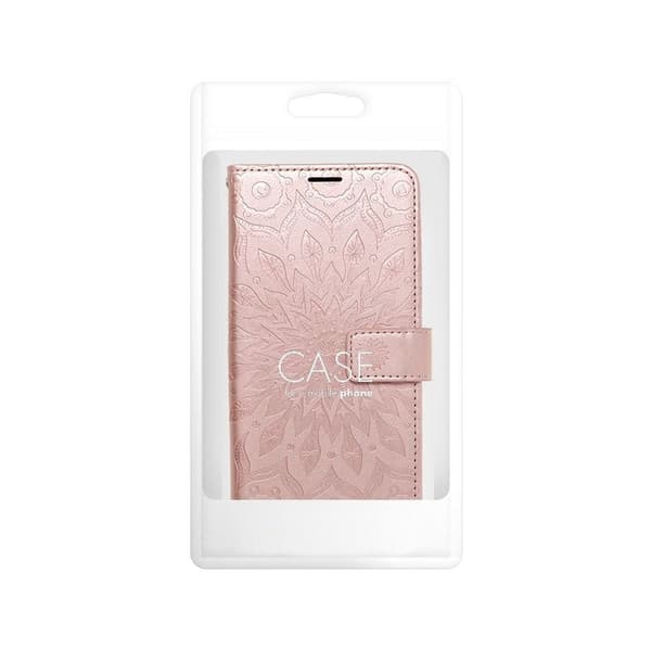 MEZZO plånboksfodral för Samsung A34 5G mandala roséguld Guld