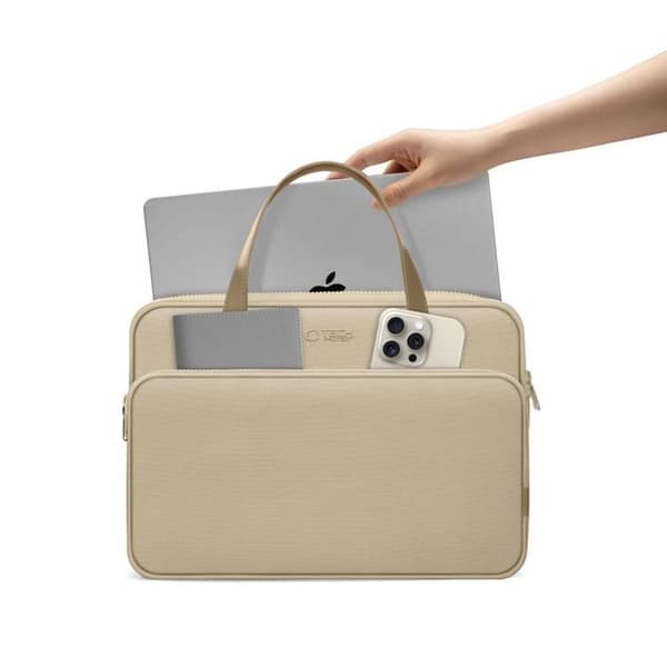 Tech-Protect Datorfodral 13"-14" Carrying - Desert Beige Beige