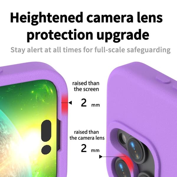 Mobilskal till iPhone 16 Pro Shockproof EVA - Lila Lila