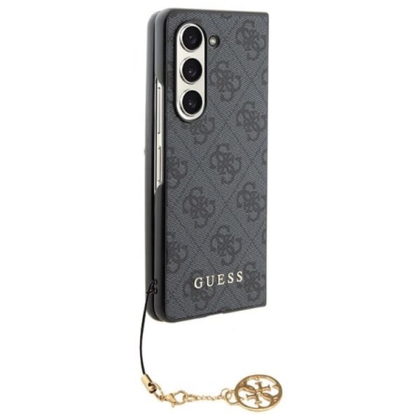 Guess Galaxy Z Fold 5 Mobile Cover 4G Charms Collection - harmaa