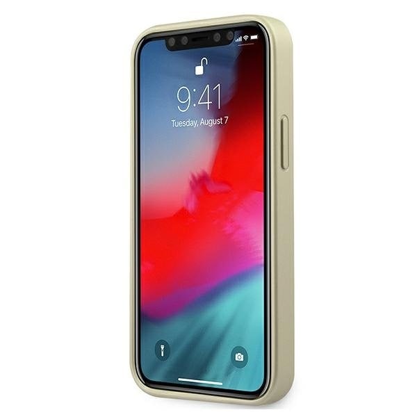 Guess Skal iPhone 12 Mini Iridescent - Guld Gul