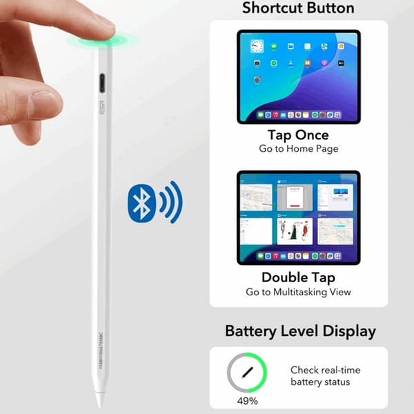 ESR Stylus Penna Geo Digital Magnetisk - Vit Vit