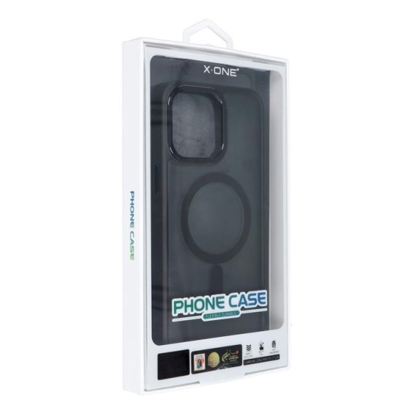 X-One iPhone 15 Pro -mobiilikotelo Magsafe Dropguard Air - musta