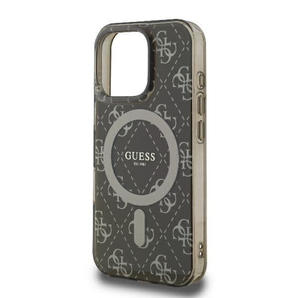 Guess Mobilskal till iPhone 16 Pro Max MagSafe IML 4G - Brun Brun