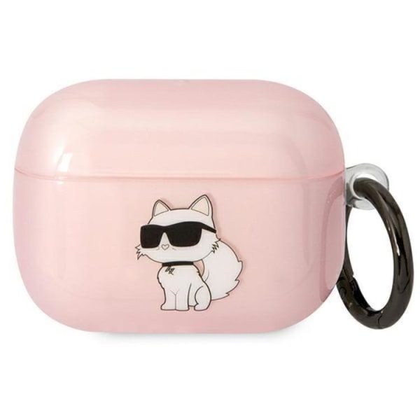 KARL LAGERFELD AirPods Pro Cover Ikonik Choupette - Pink
