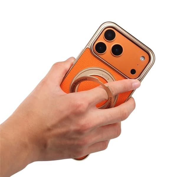 DENIOR Mobilskal till iPhone 17 Pro Magsafe D23+2 - Orange Orange